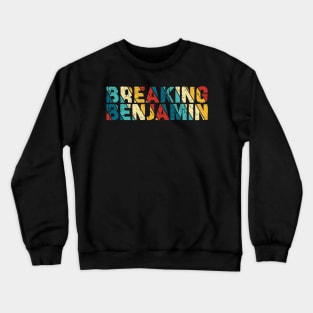 Retro Color - Breaking Benjamin Crewneck Sweatshirt